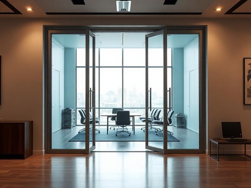 Professional folding doors installation Los Angeles - Commercial door service by Diamond Doors example 3