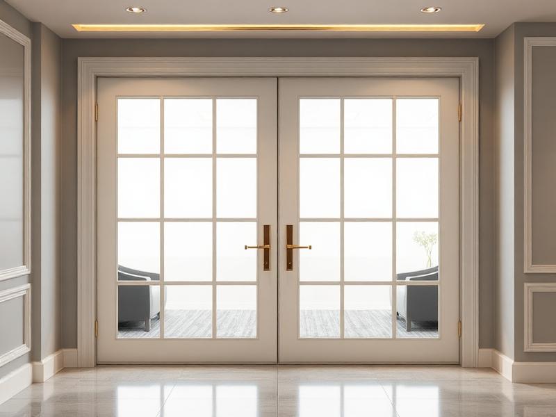 Professional french doors installation Los Angeles - Commercial door service by Diamond Doors example 1