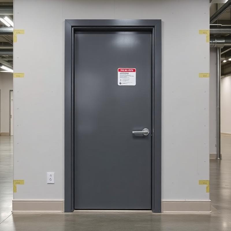 Professional hollow metal doors installation Los Angeles - Commercial door service by Diamond Doors example 2