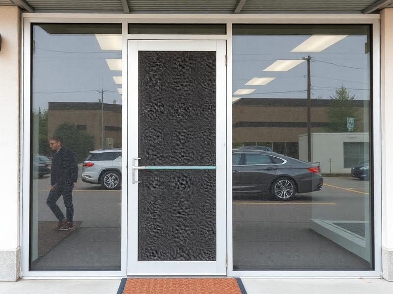 Professional screen doors installation Los Angeles - Commercial door service by Diamond Doors example 1