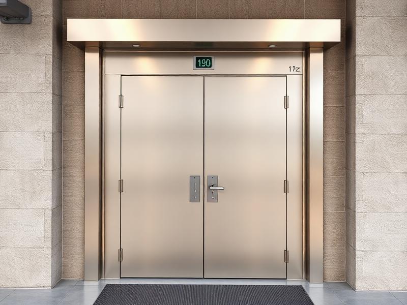 Professional security doors installation Los Angeles - Commercial door service by Diamond Doors example 1